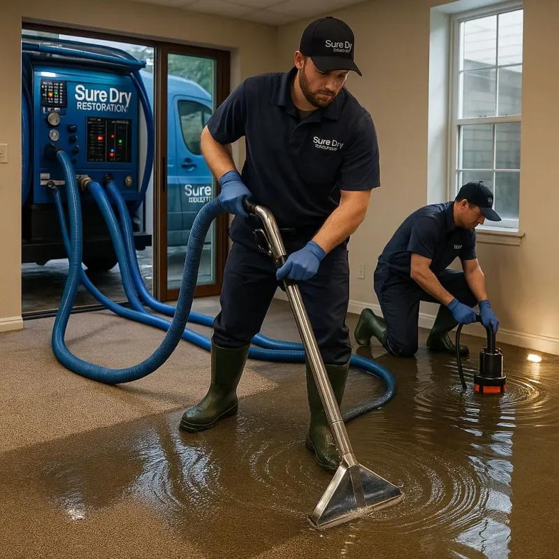 Water Extraction and Removal process in Union City, NJ